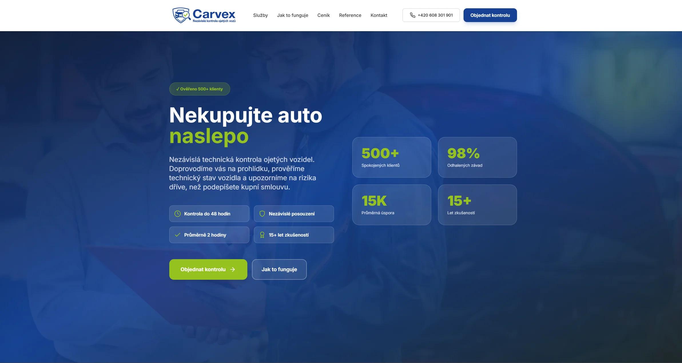 Carvex — Nezávislá kontrola ojetých vozidel